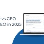 SEO vs GEO vs AEO in 2025