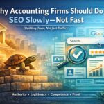 Why Accounting Firms Should Do SEO Slowly